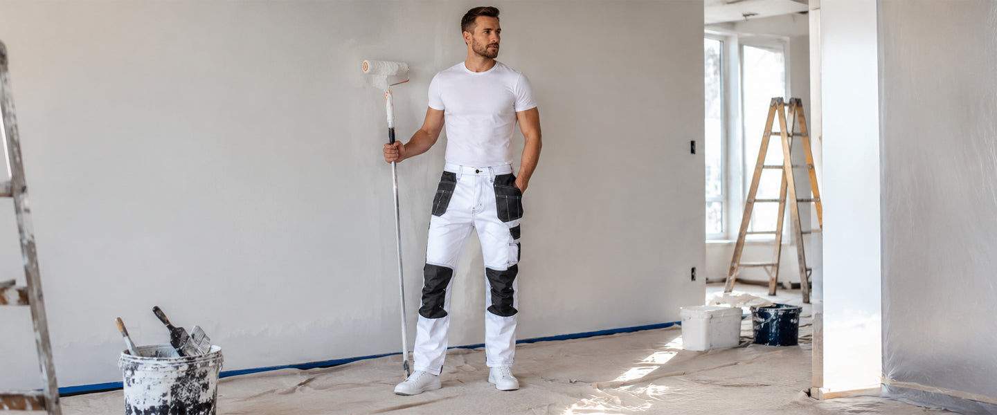 painter work trousers banner