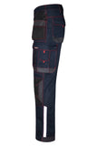 Durable 600D Cordura Reinforced Knee Pad Pockets for Site Protection on Navy Combat Pants